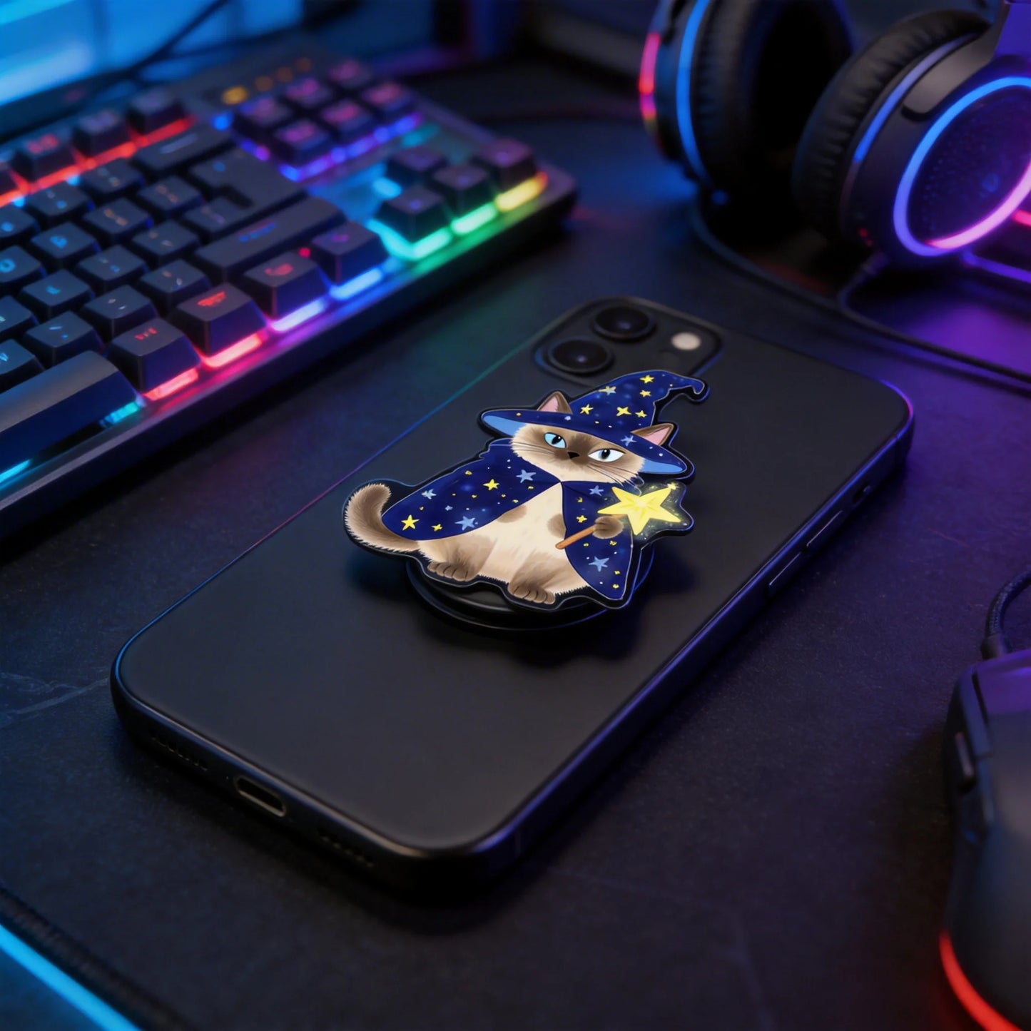 Magic Cat Phone Grip Stand