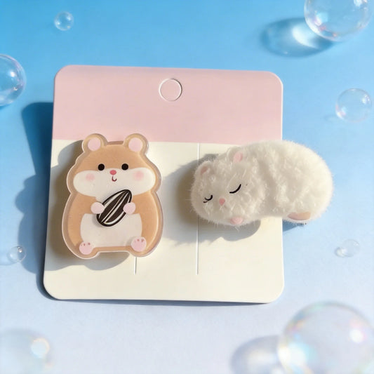 Cute Hamster Hair Clip