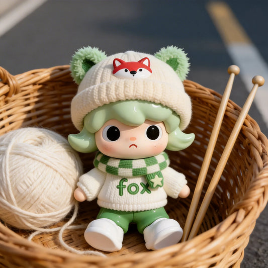 Fox Element Doll Figurine