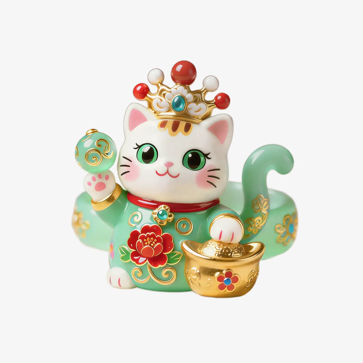Wealth Lucky Cat Ring