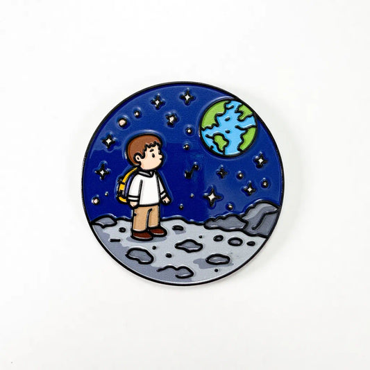 Space Fun Childhood Fridge Magnet
