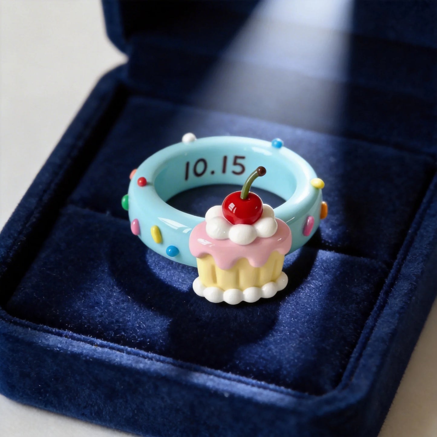 Birthday Dessert Style Rings