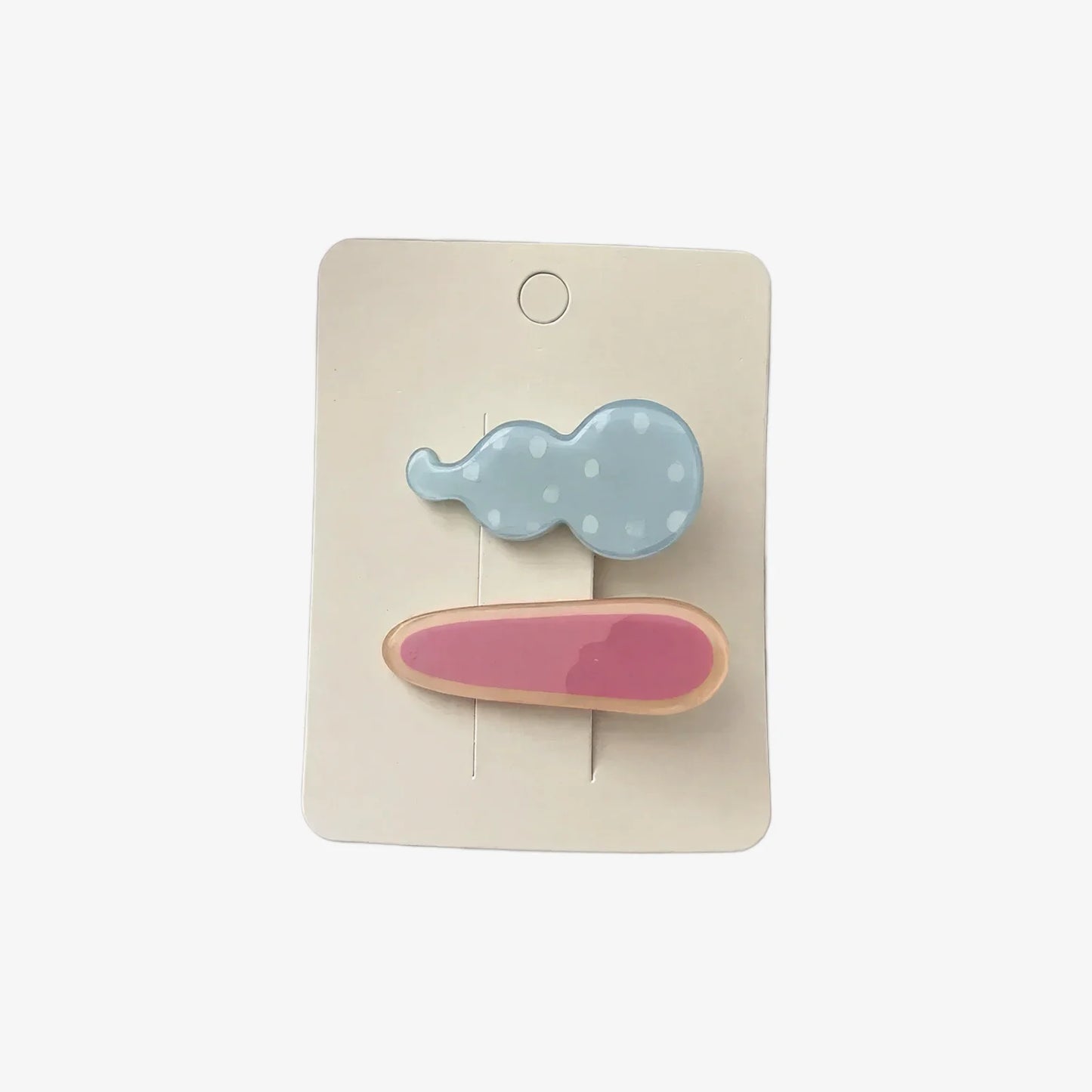 Cute Polka Dot Hair Clip