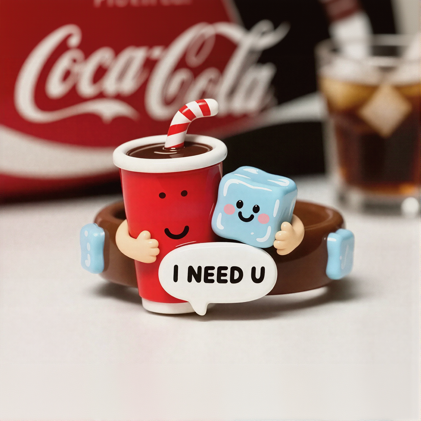 Coke Ice Cube Rings