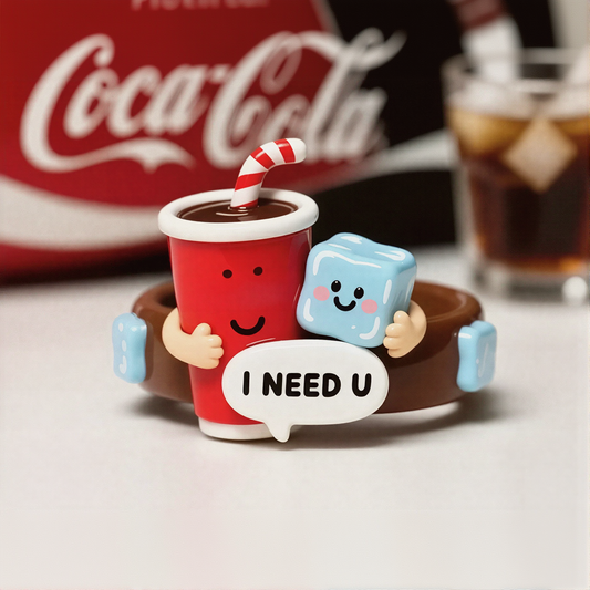 Coke Ice Cube Rings