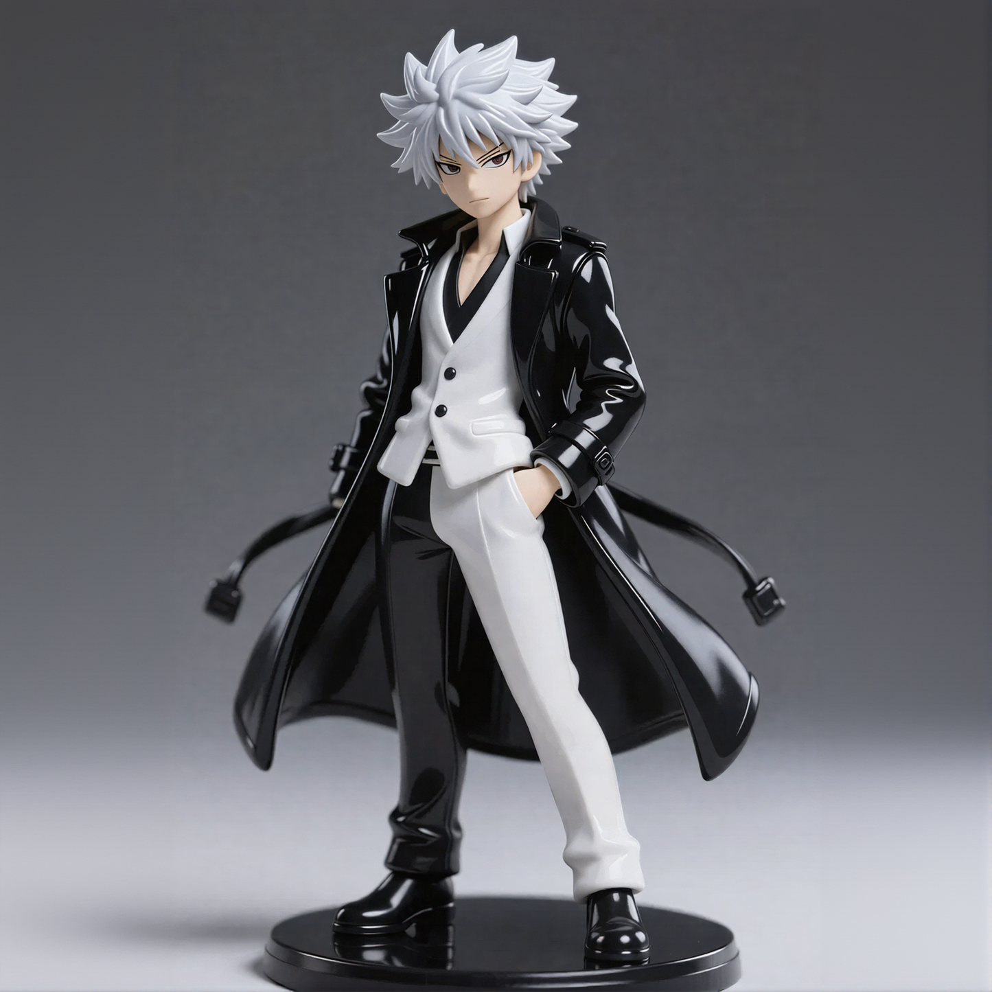 Black & White Cool Styling Figurine