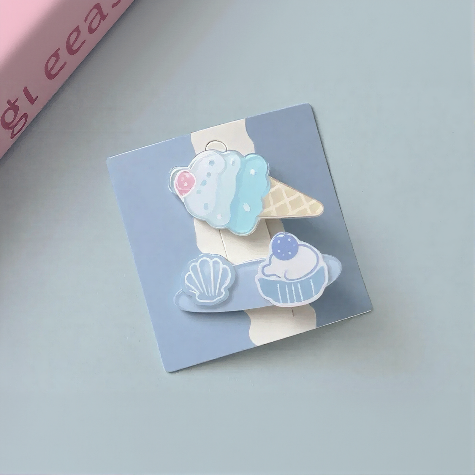 甜美甜品风发夹