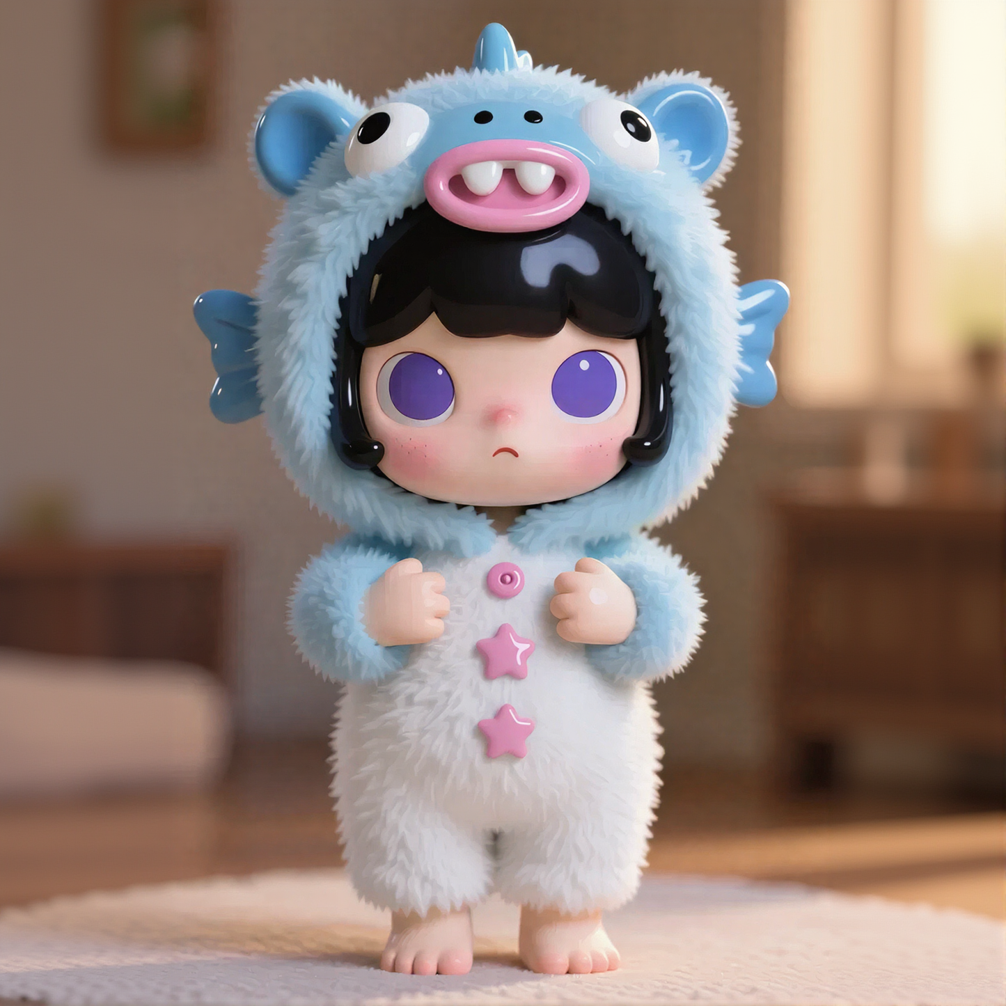 Cute Plush Character Figurines