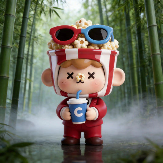 Popcorn Art Toy Figurine
