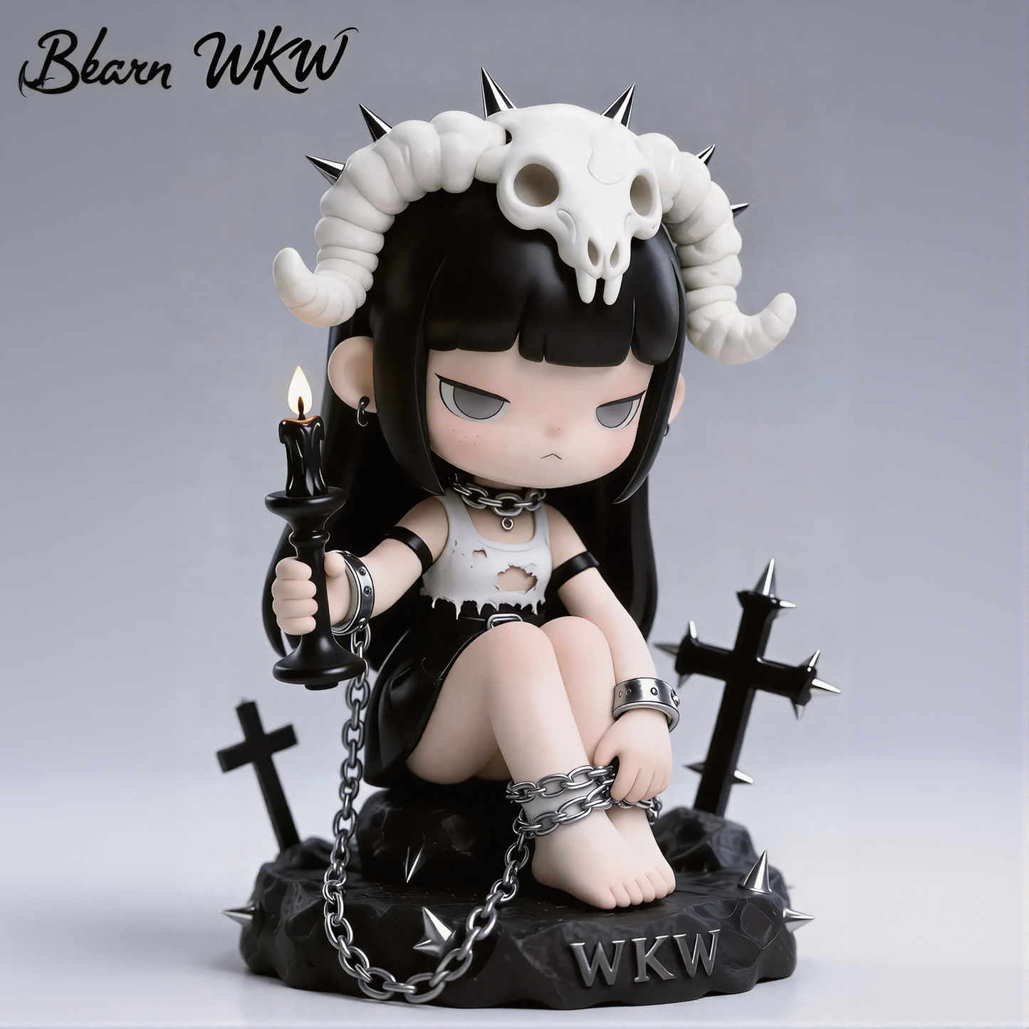Dark Style Girl Figurine
