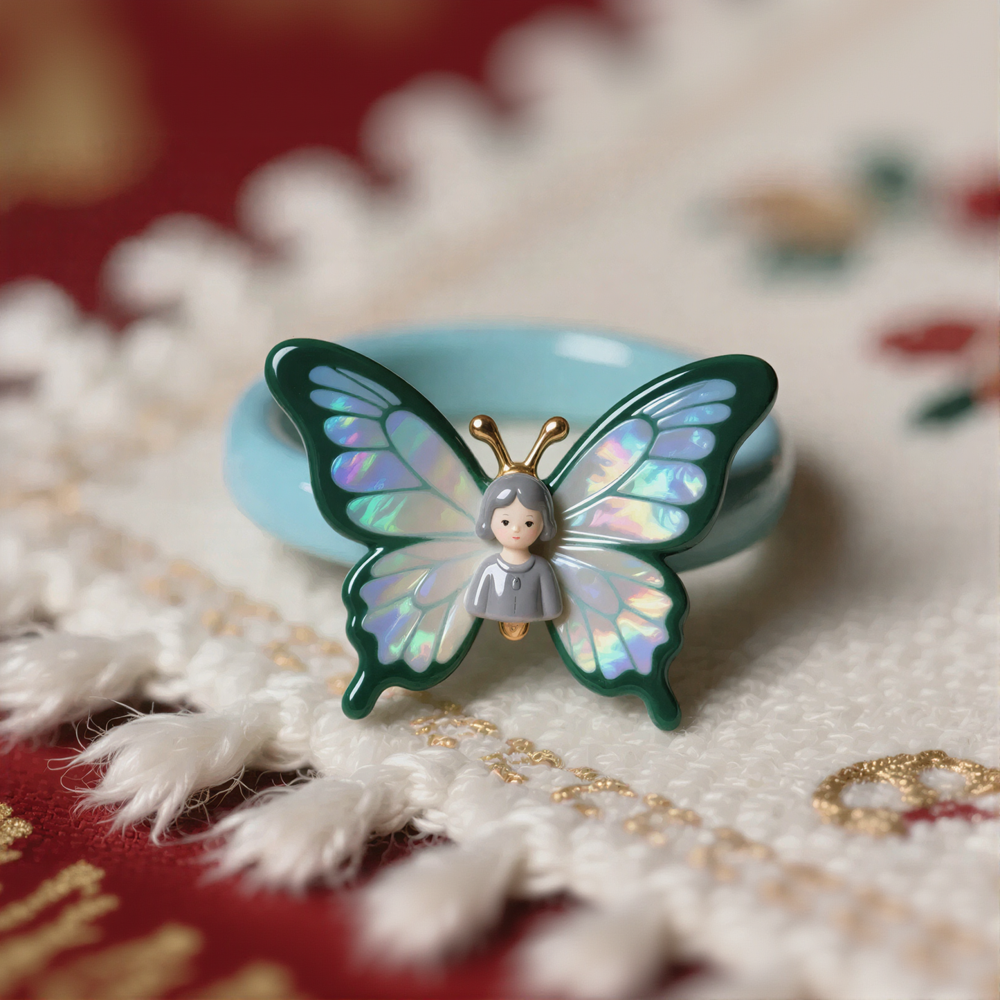 Butterfly Elf Rings