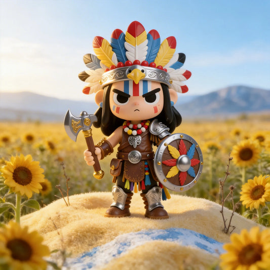 Indian Style Character Figurine