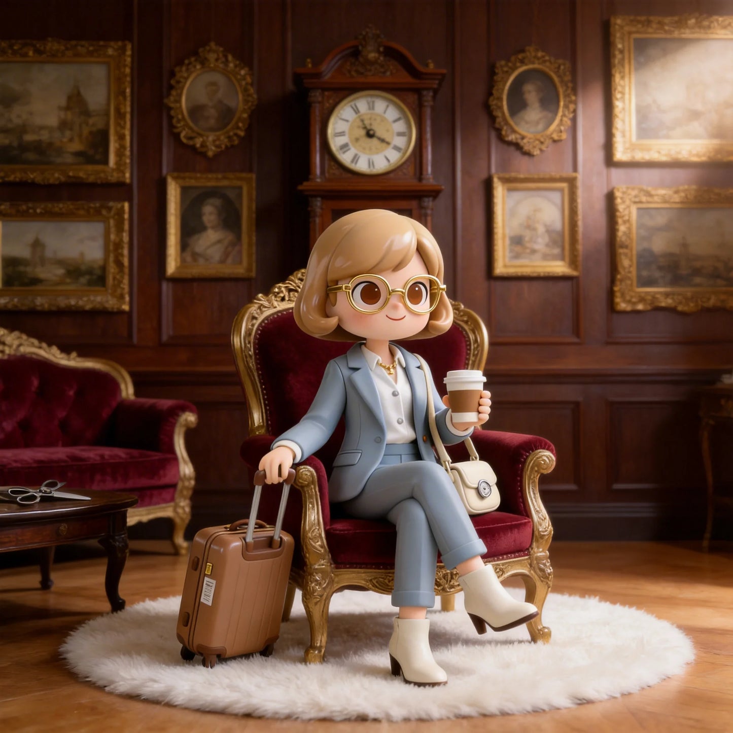 Business Travel Figurine
