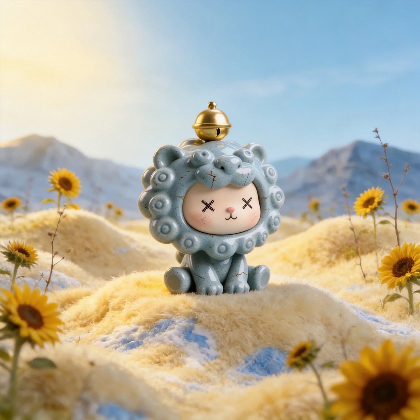Cute Little Lion Ornament Figurines