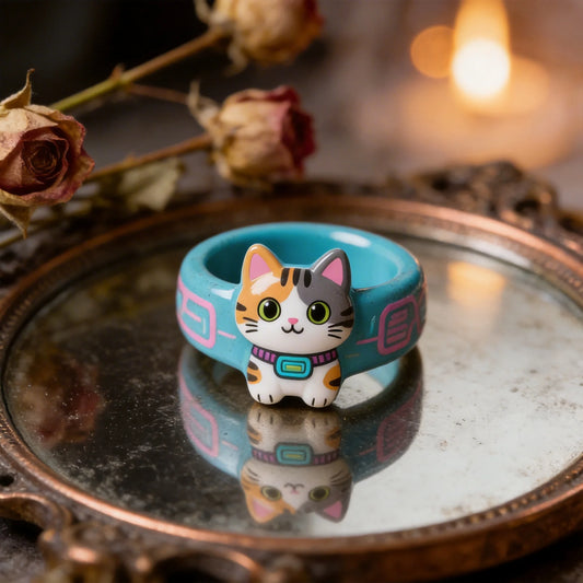 Cute Cat Rings