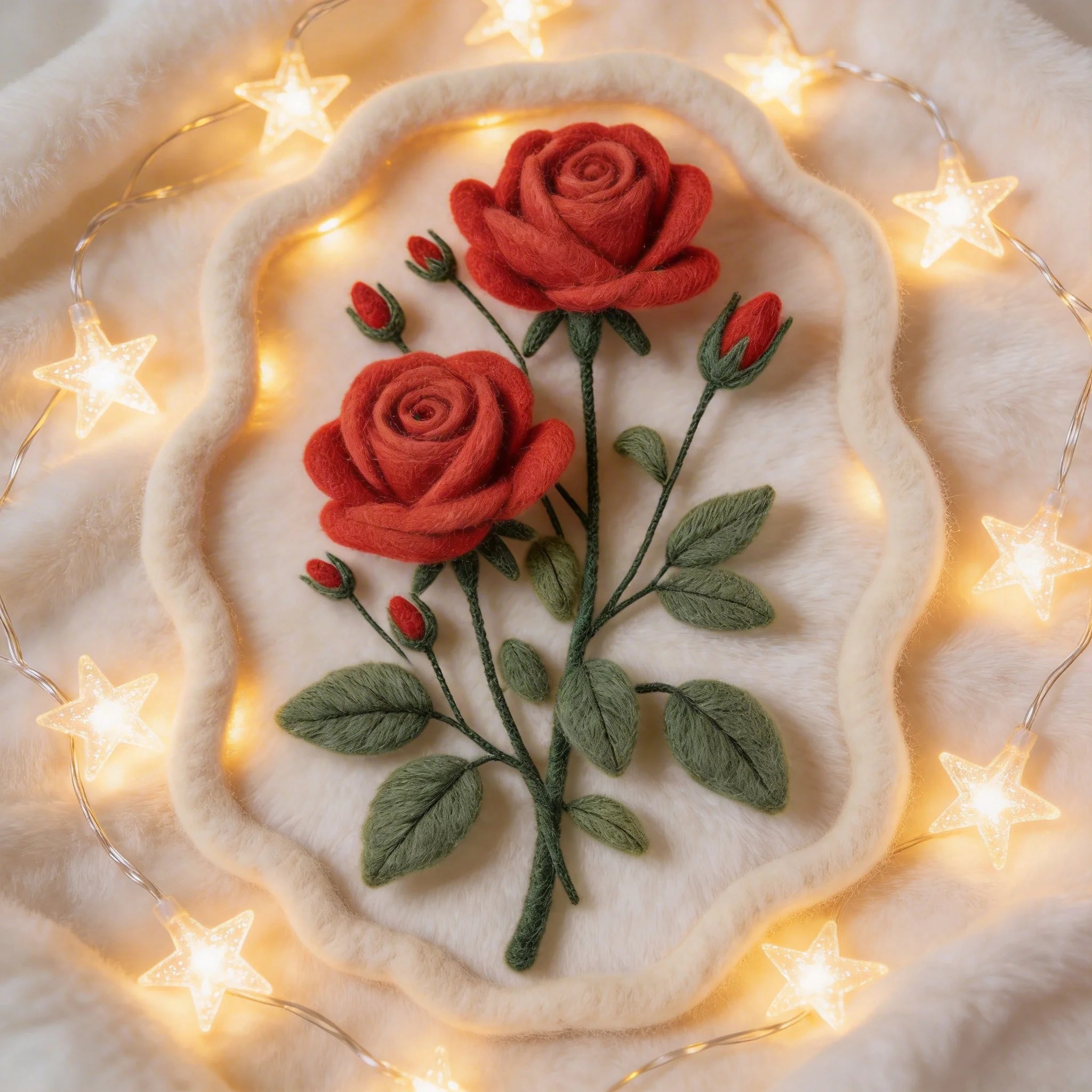 Rose Romantic View Phone Grip Stand