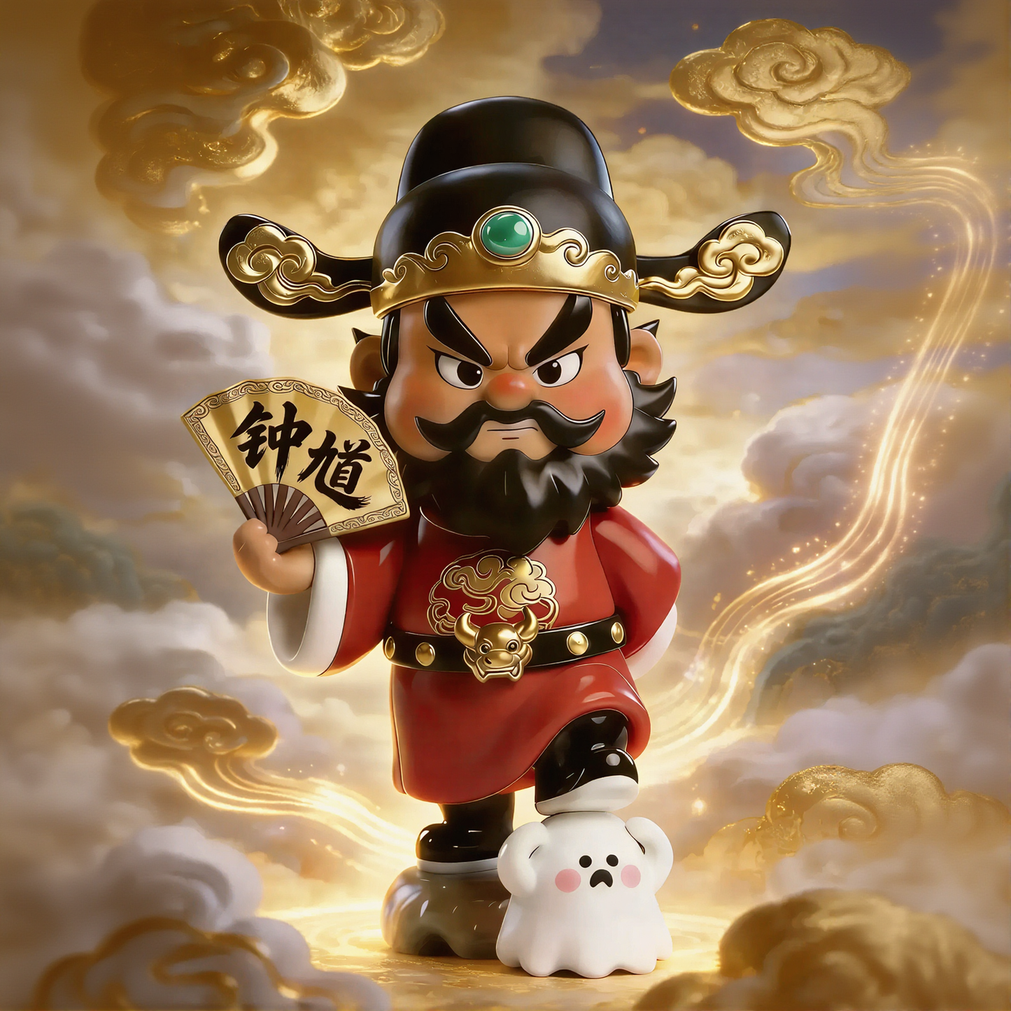 Zhong Kui Image Figurines