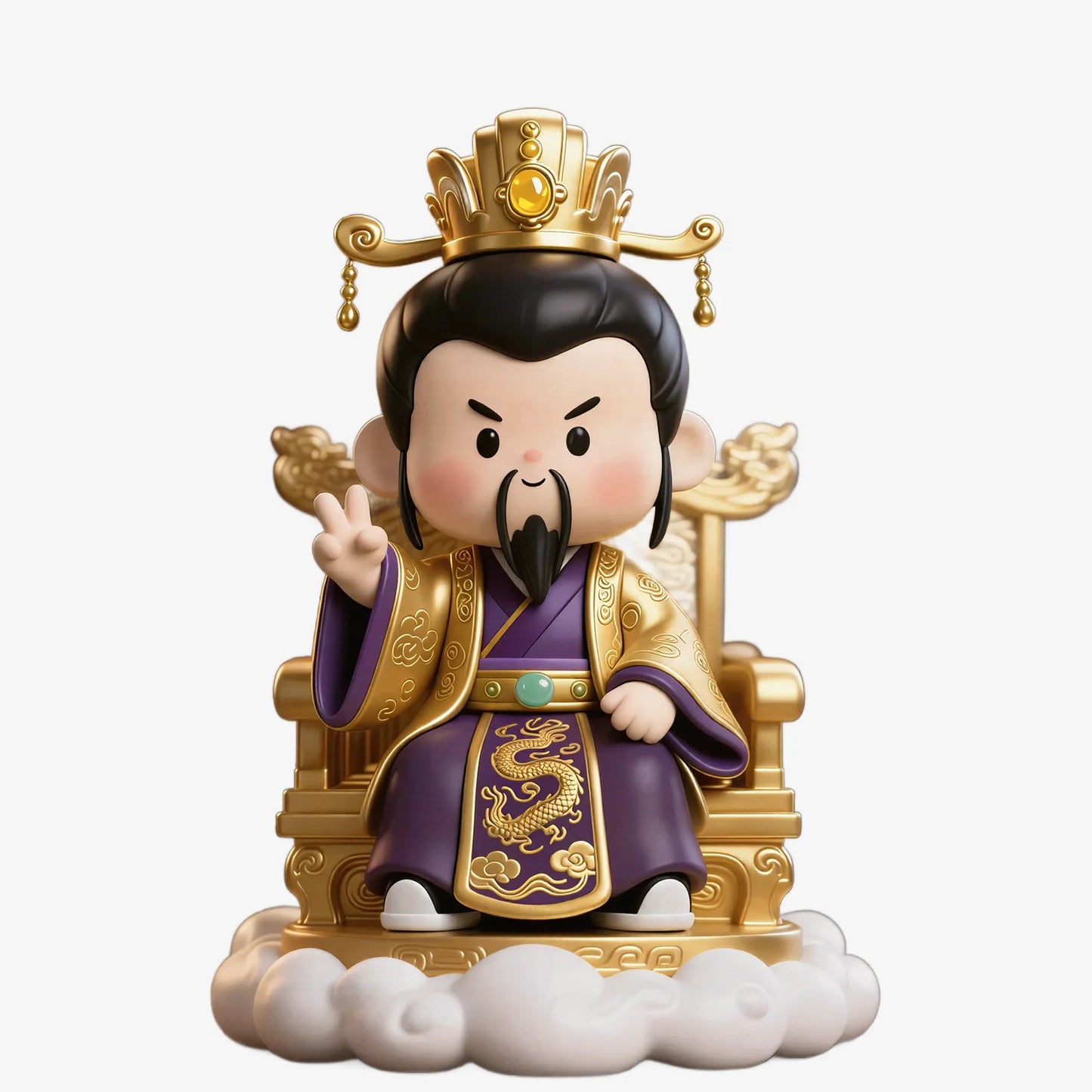 Ancient Emperor Figurine