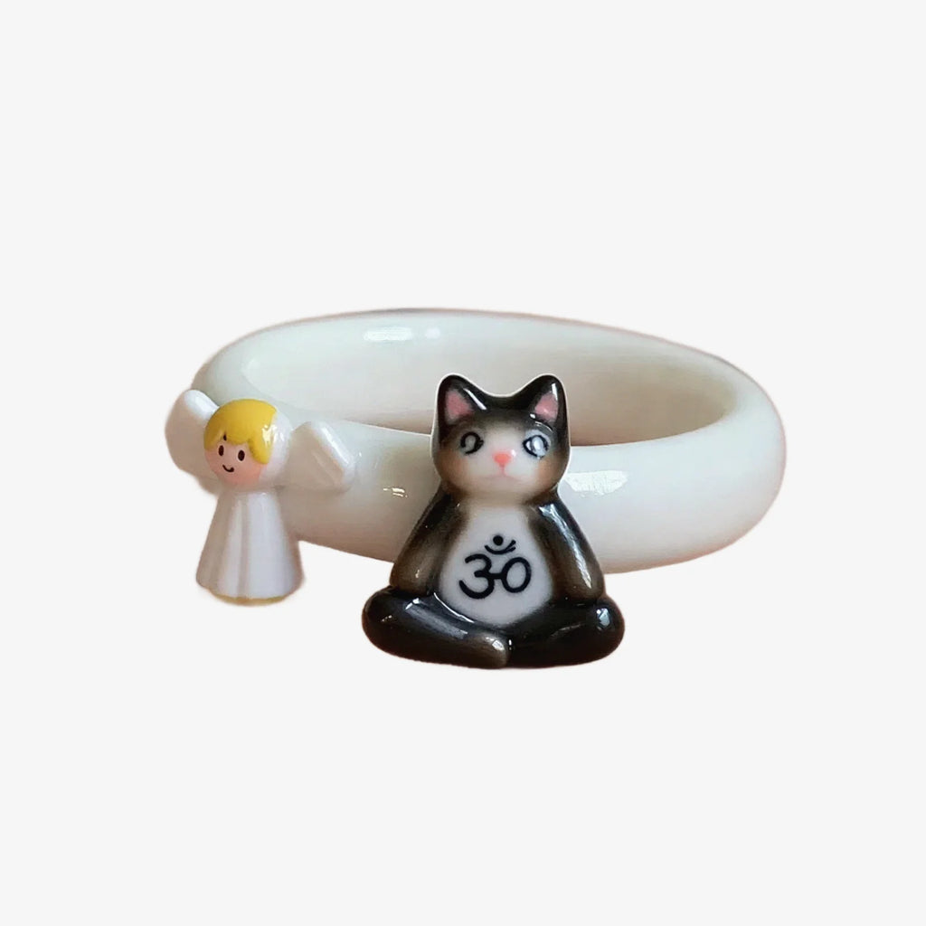 Angel Cat Ring