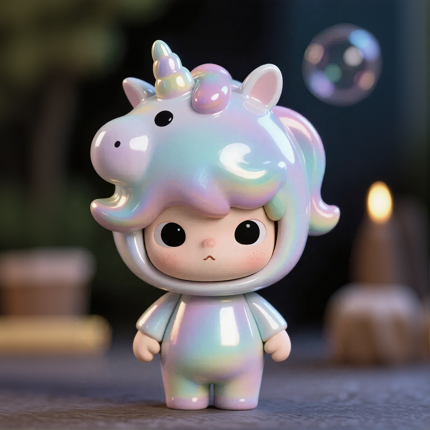 Rainbow Unicorn Figurine