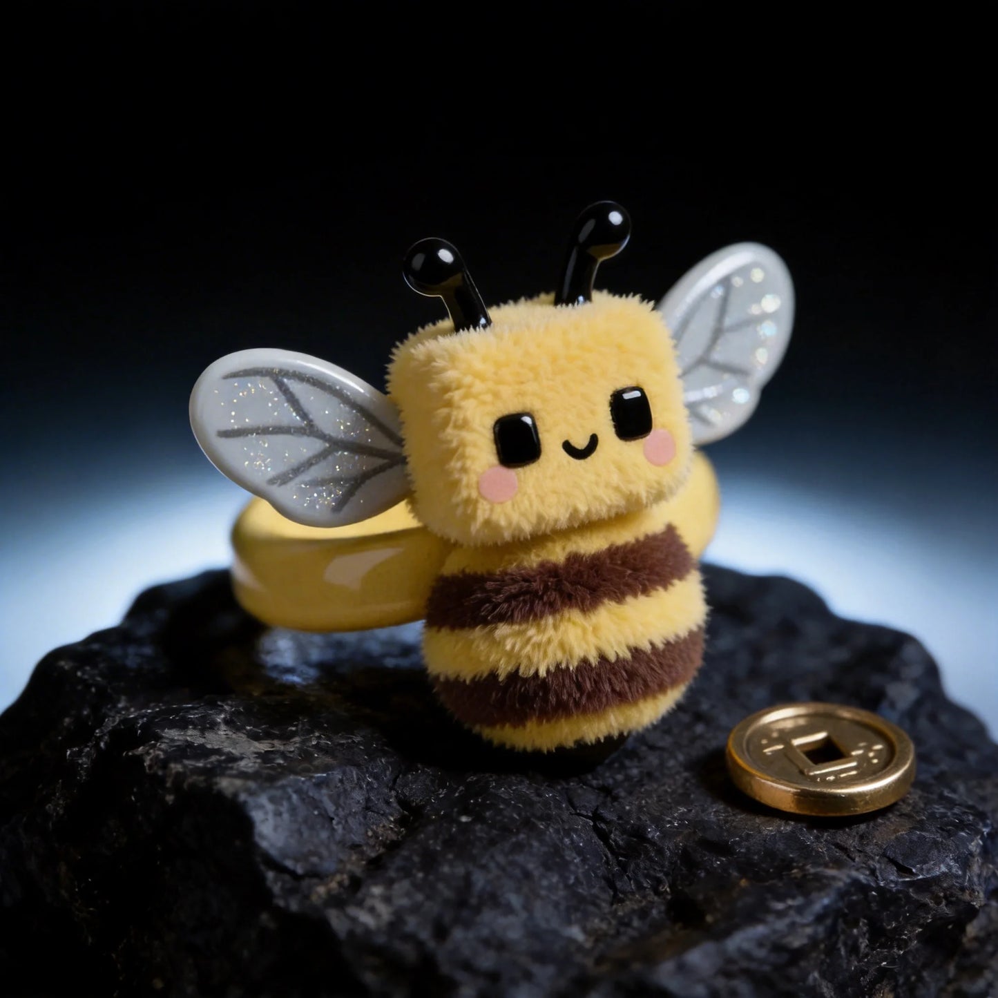 Cute Little Bee Rings
