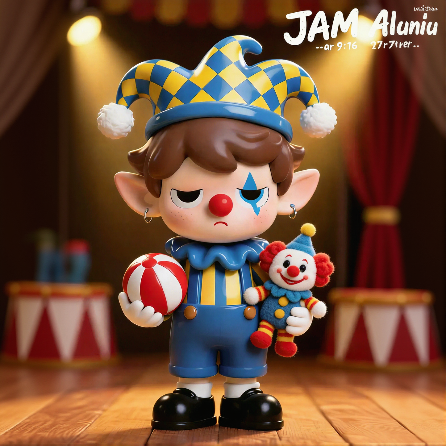 Clown Element Figurines