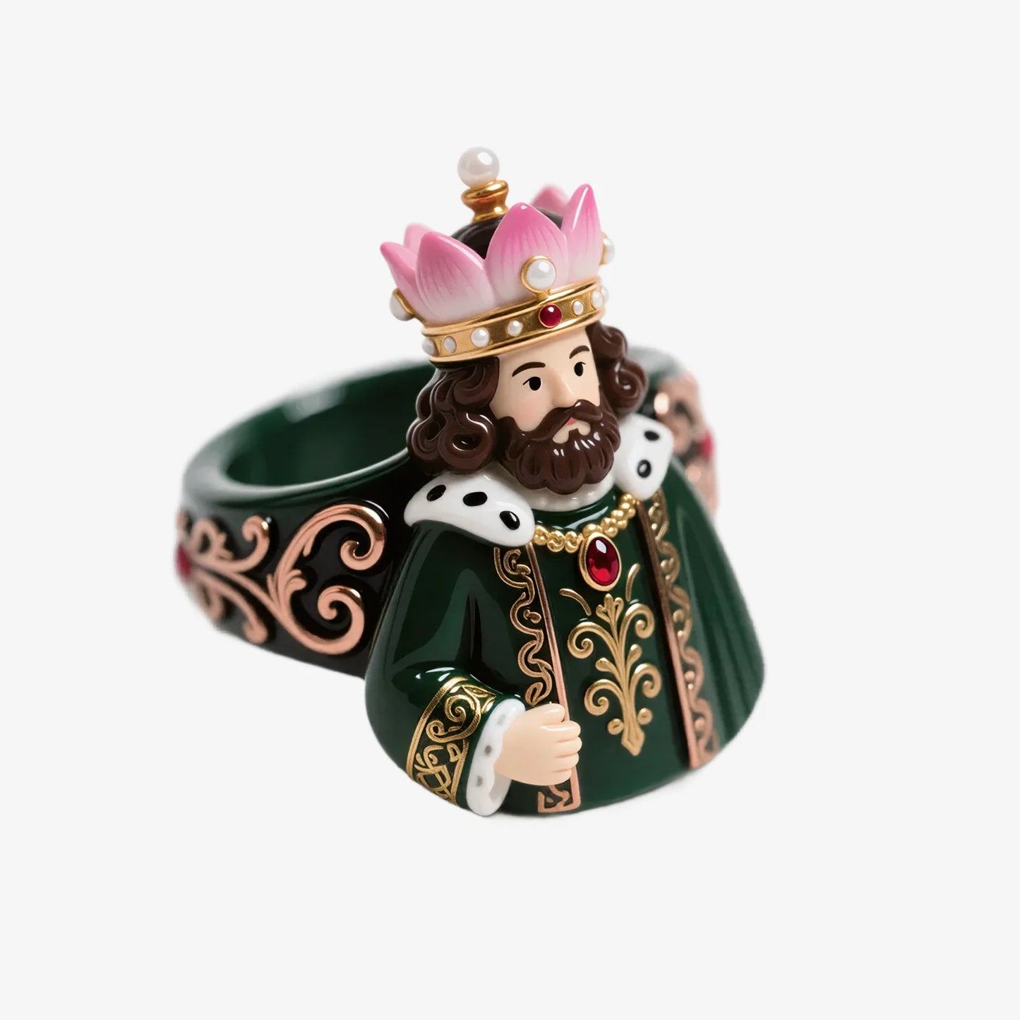 Gorgeous Crown Monarch Rings