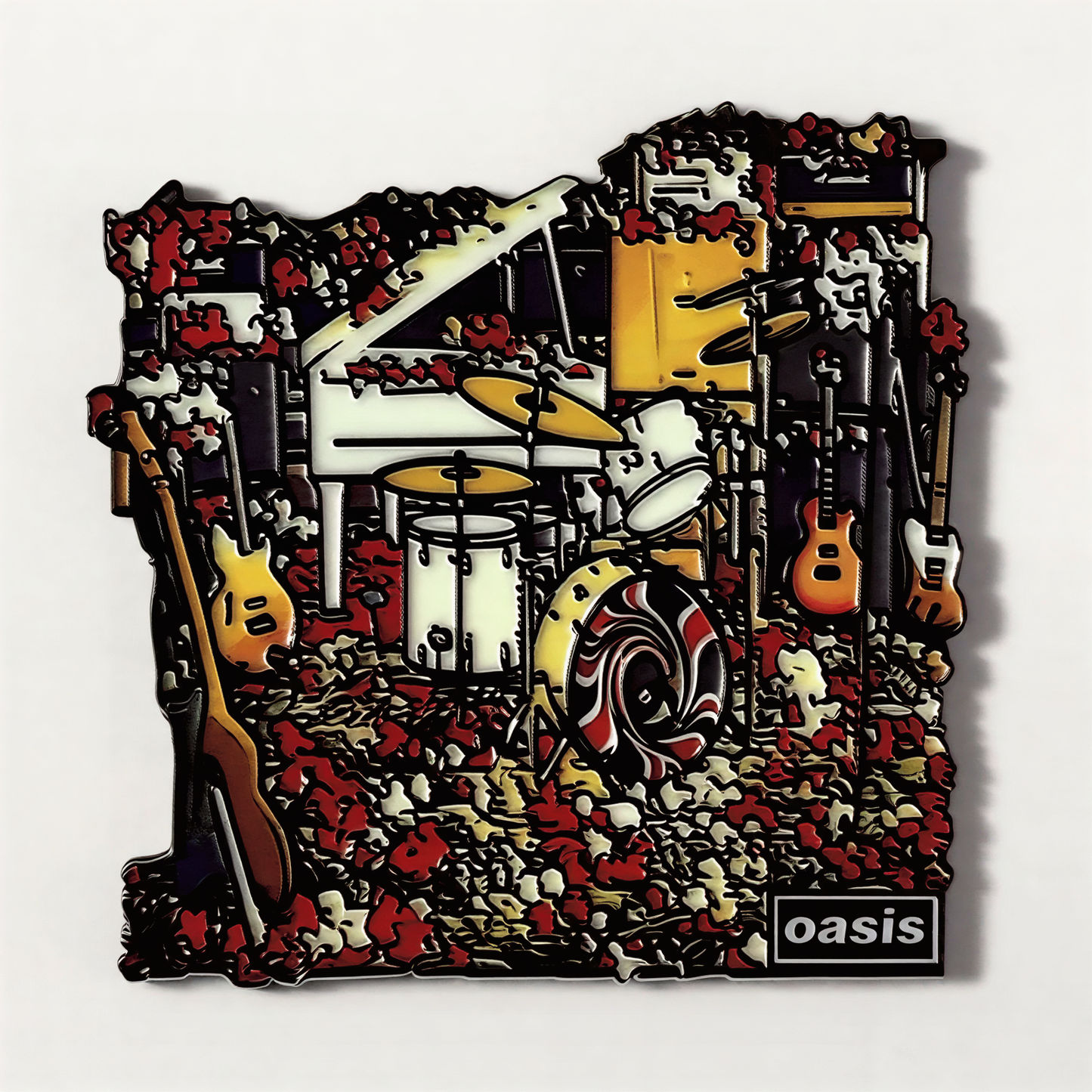 Music Stage Style Fridge Magnet