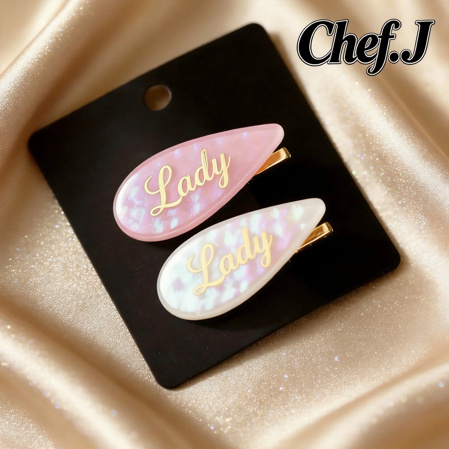 Teardrop Lady Hair Clip