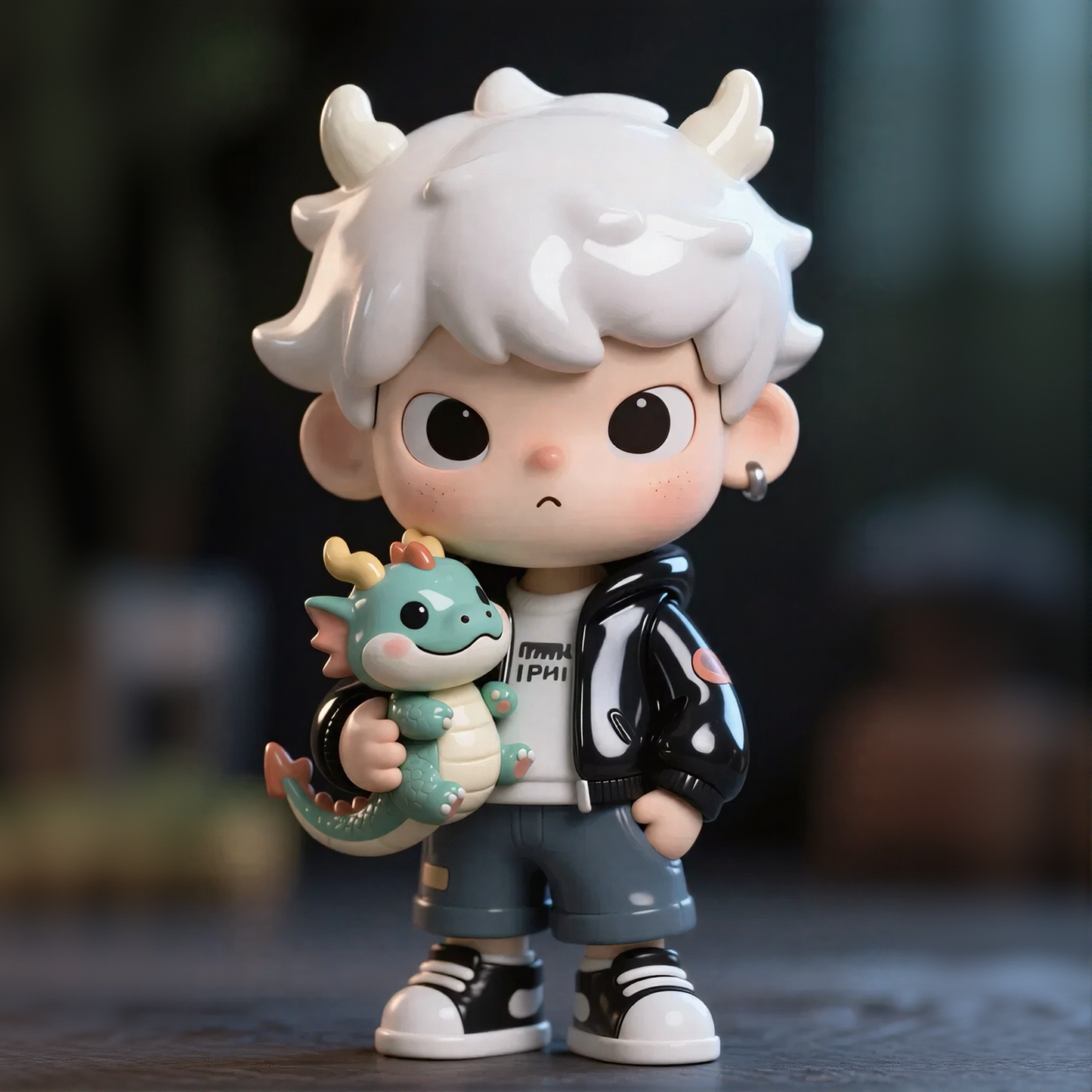 Dragon Element Trendy Toy Figurines