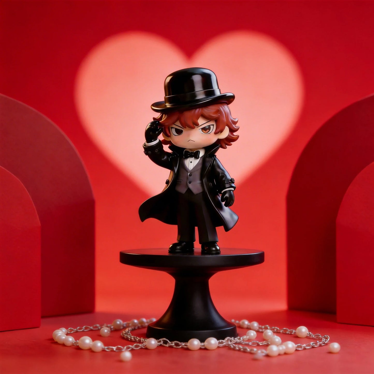 Black Suit Gentleman Figurine