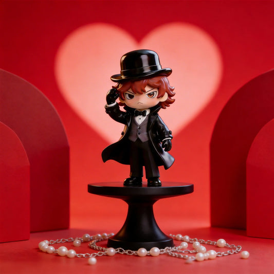 Black Suit Gentleman Figurine