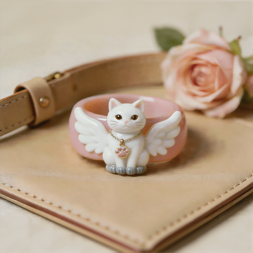 Angel Cat Ring