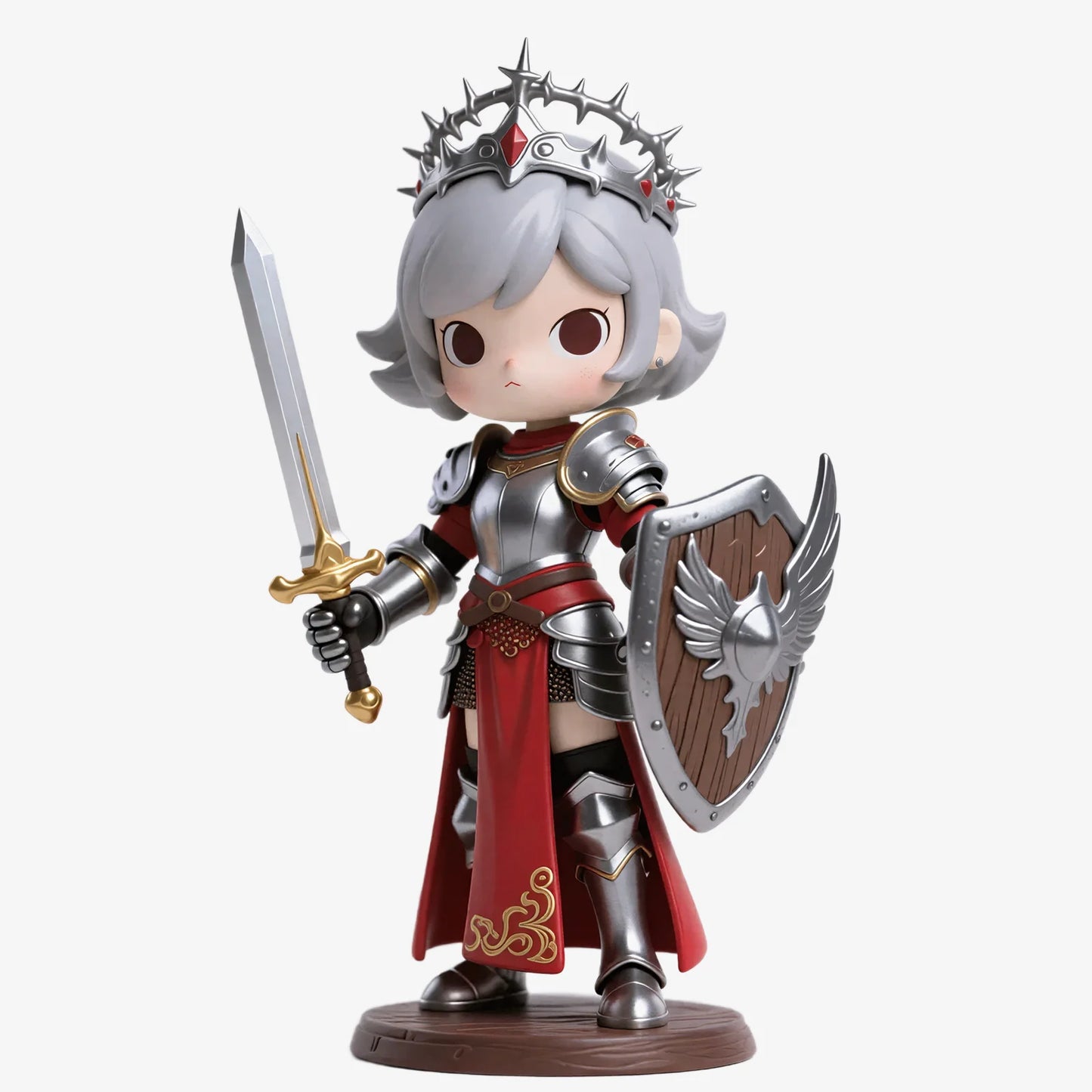 Armor Female Warrior Figurine