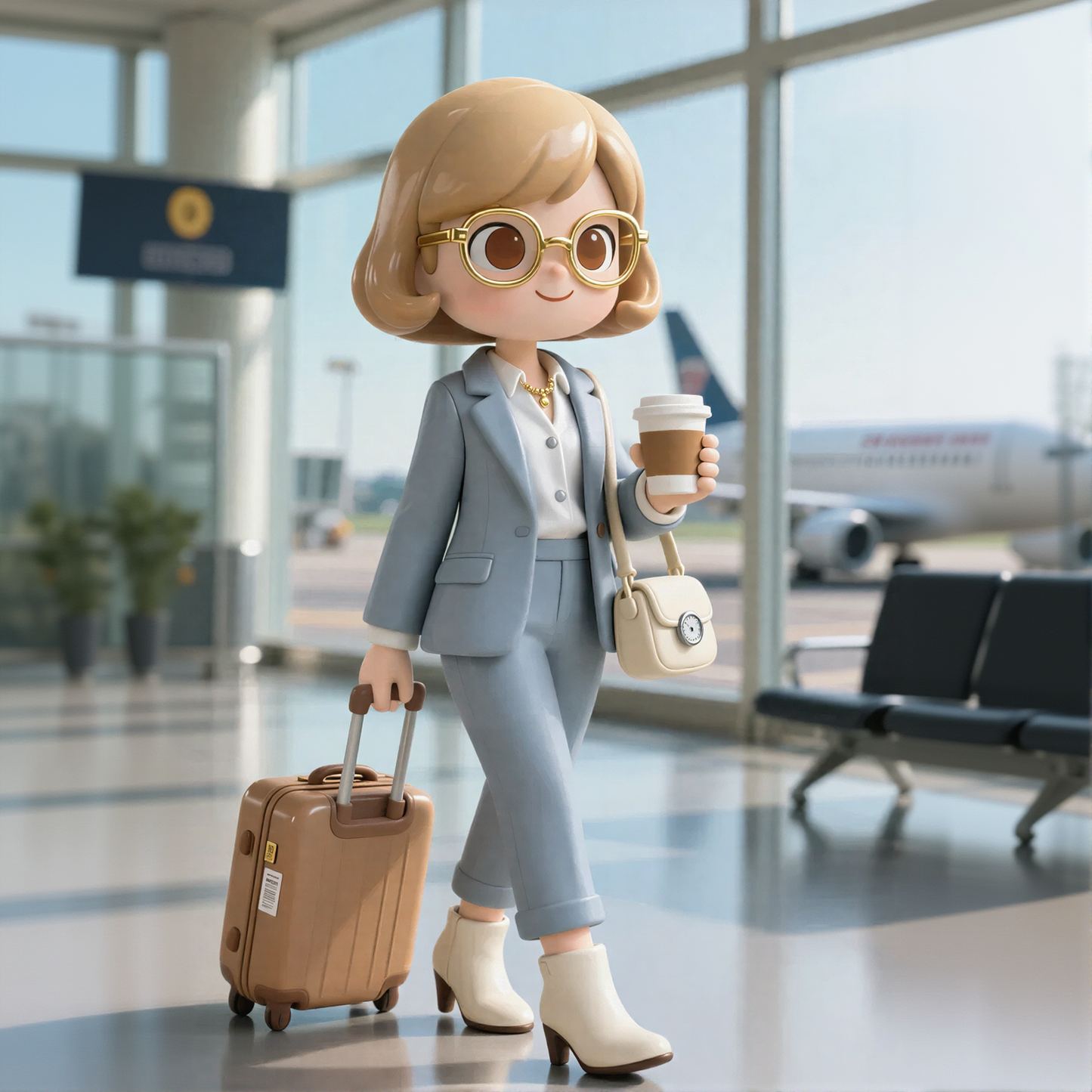 Business Travel Figurine