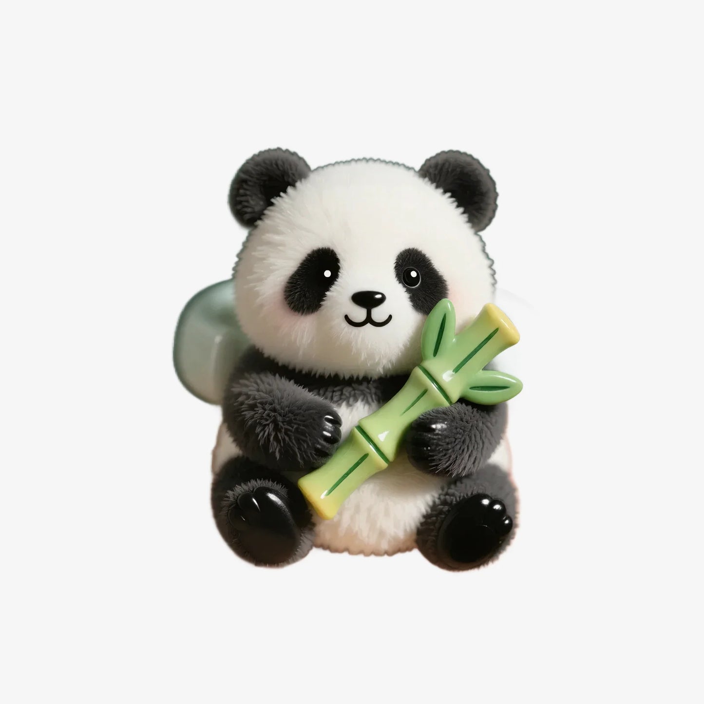 Panda Hugging Bamboo Rings