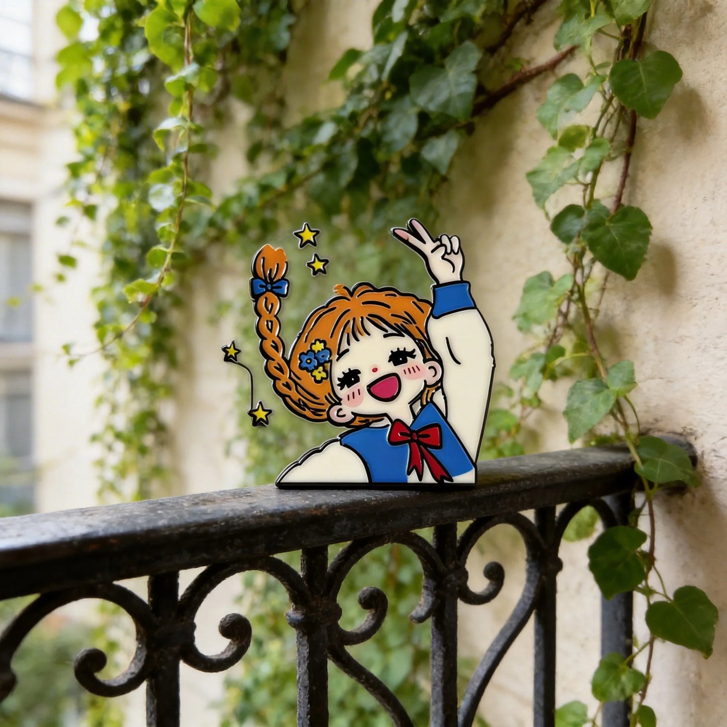 Vitality Cute Girl Fridge Magnet