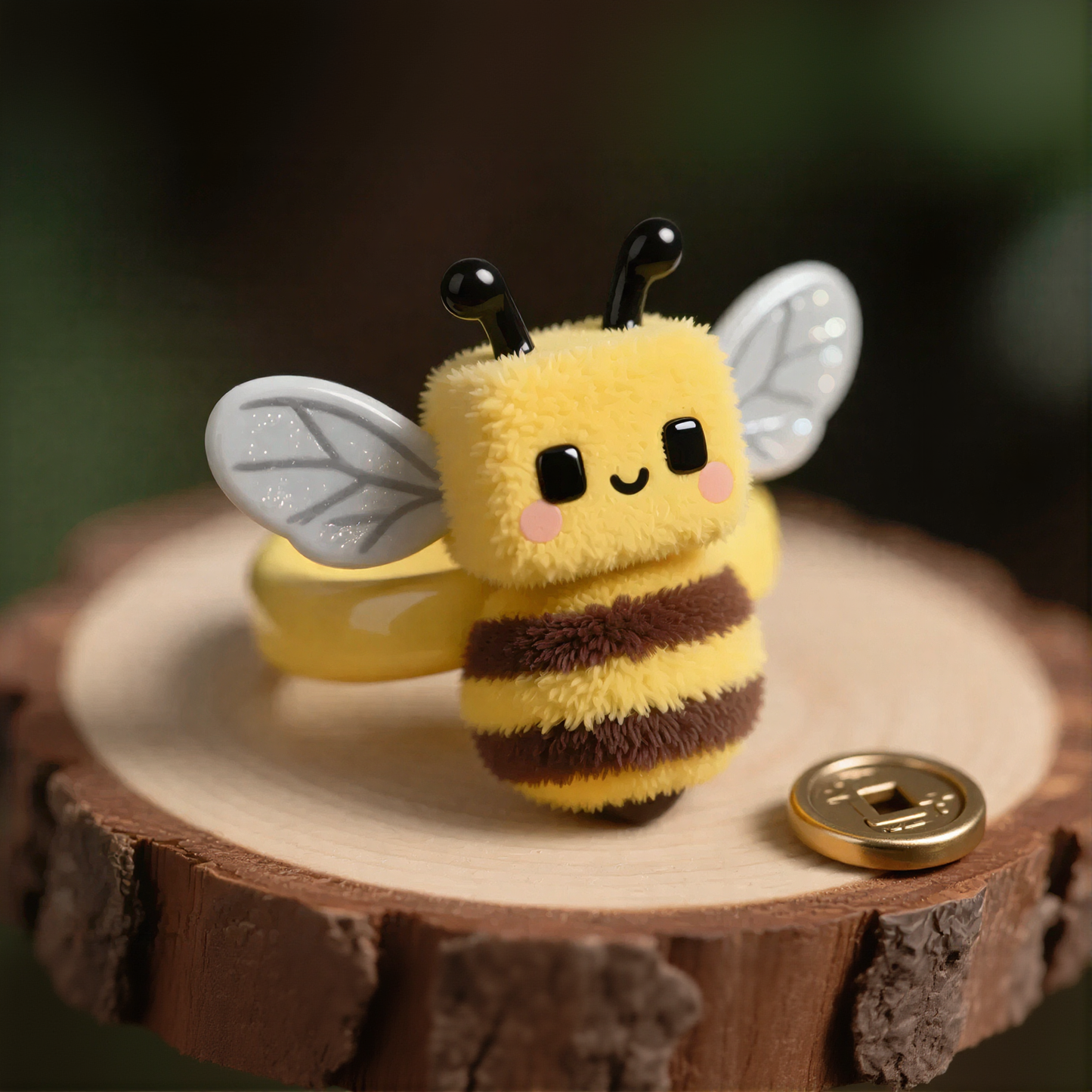 Cute Little Bee Rings