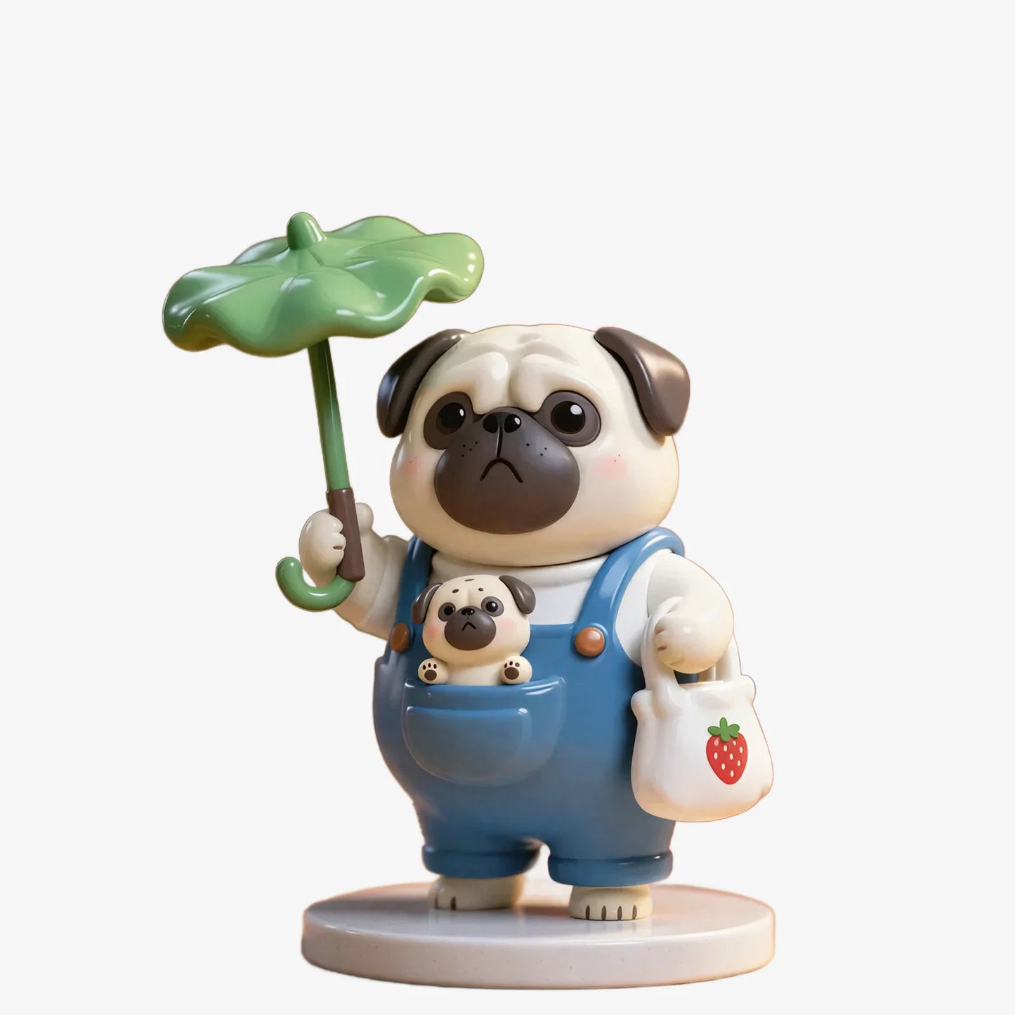 Cute Pet Umbrella Shape Figurines
