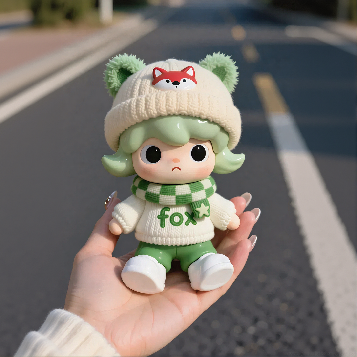Fox Element Doll Figurine
