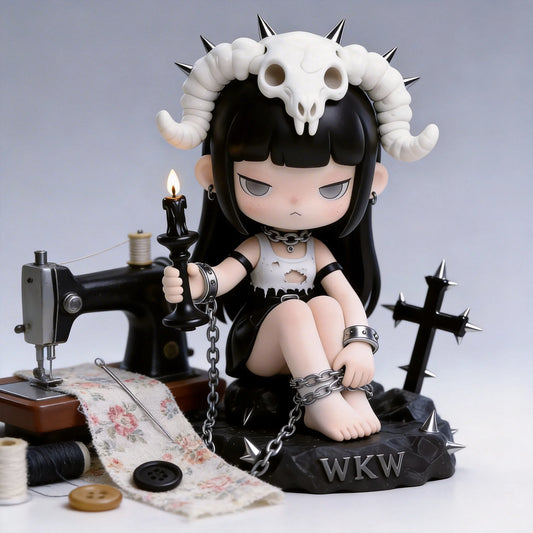 Dark Style Girl Figurine