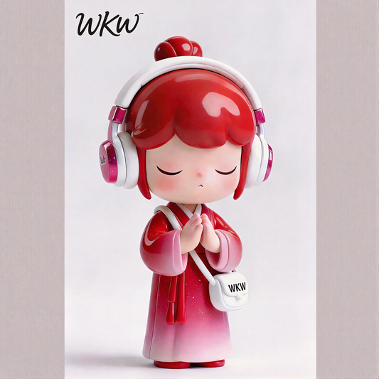 Ancient Style Music Girl Figurine