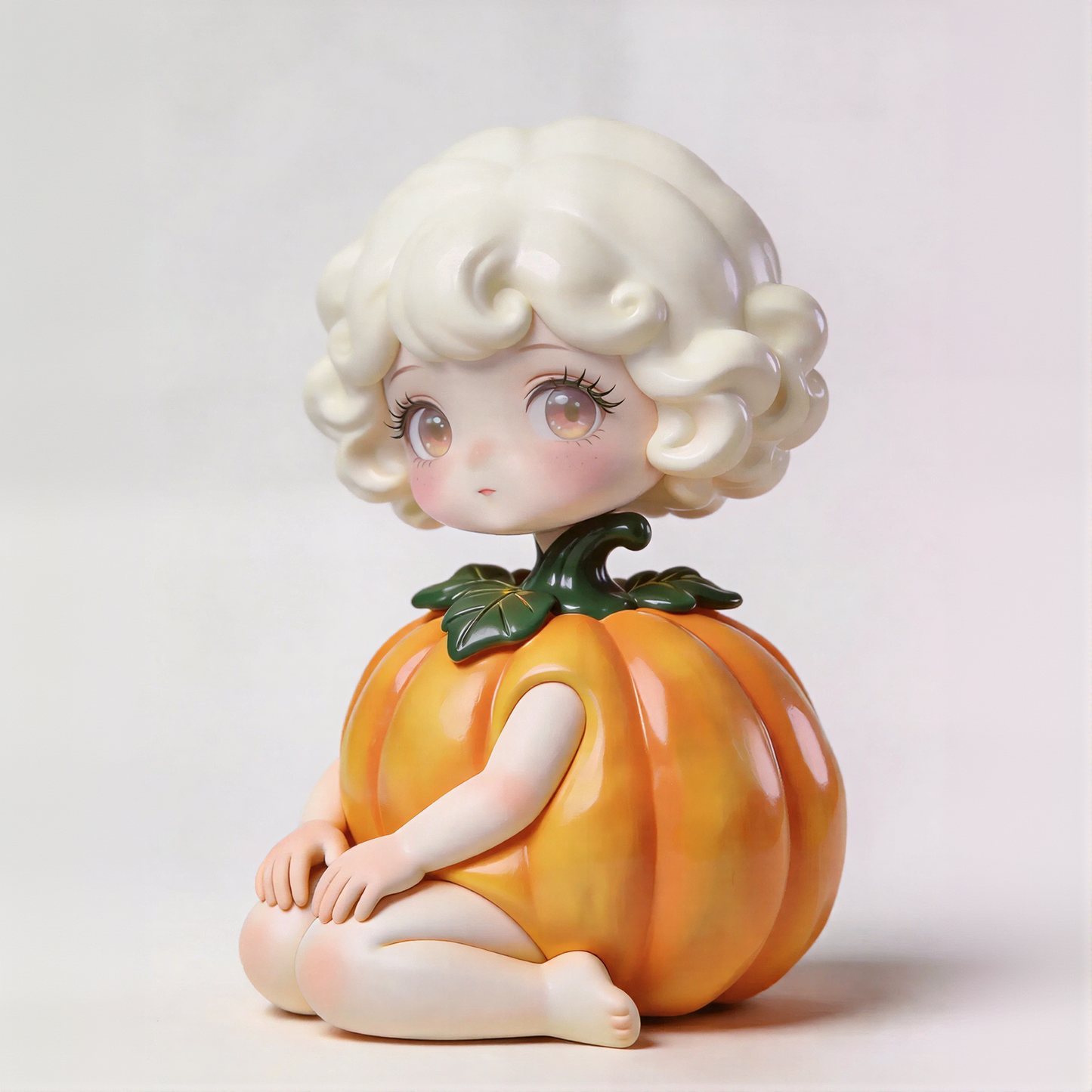 Pumpkin Baby Figurine
