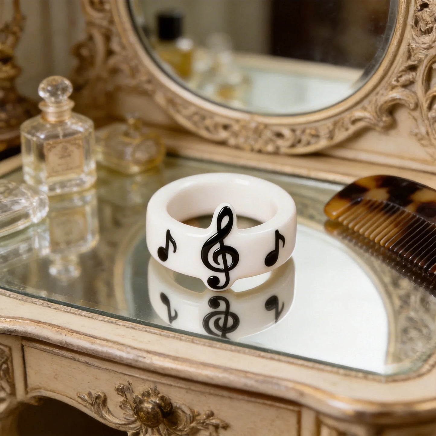 Music Note Style Rings