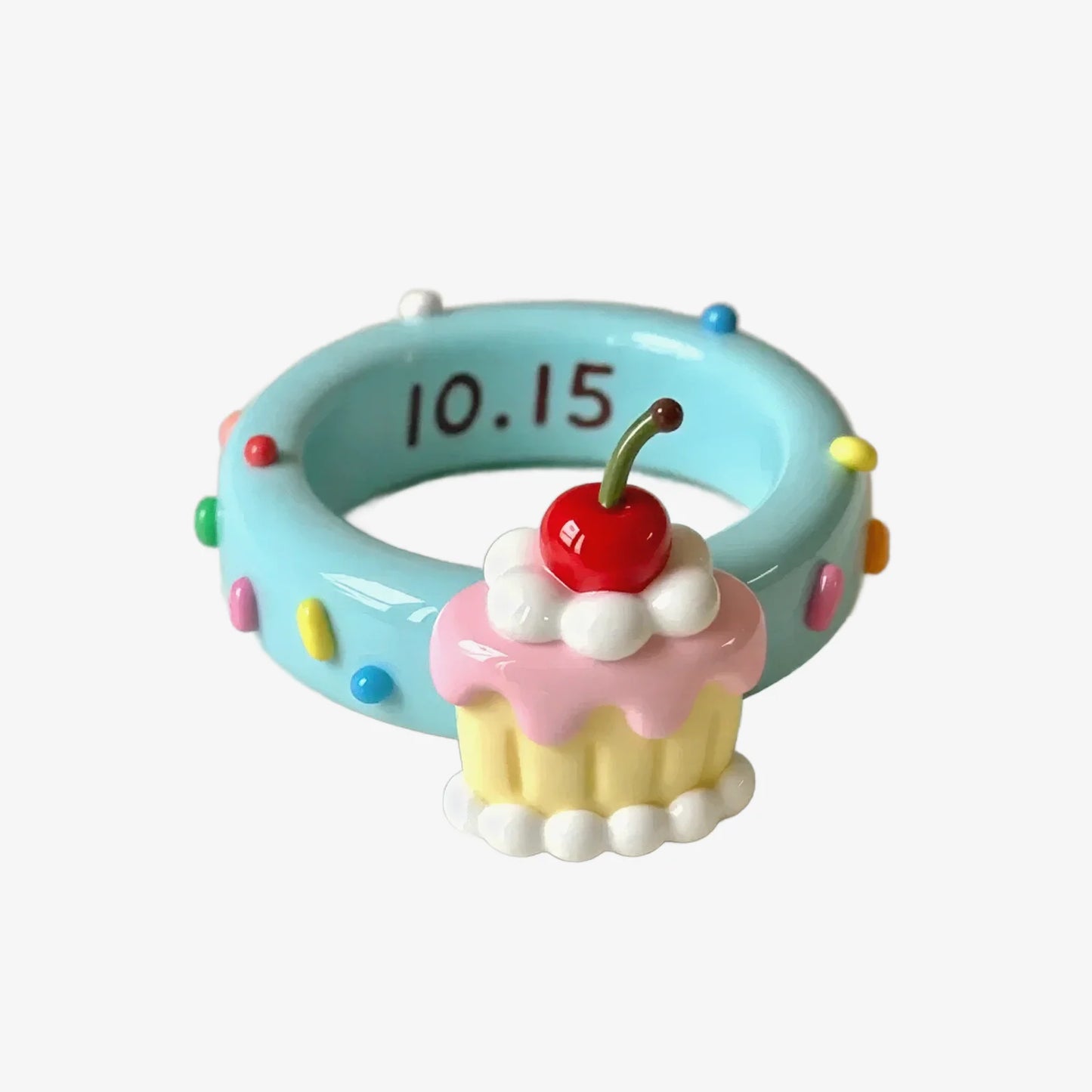 Birthday Dessert Style Rings