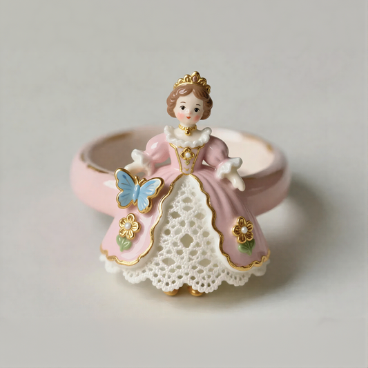 Pink Princess-Style Rings