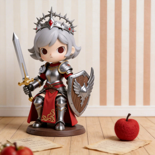 Armor Female Warrior Figurine