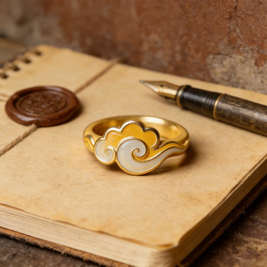 Auspicious Cloud-Shaped Rings