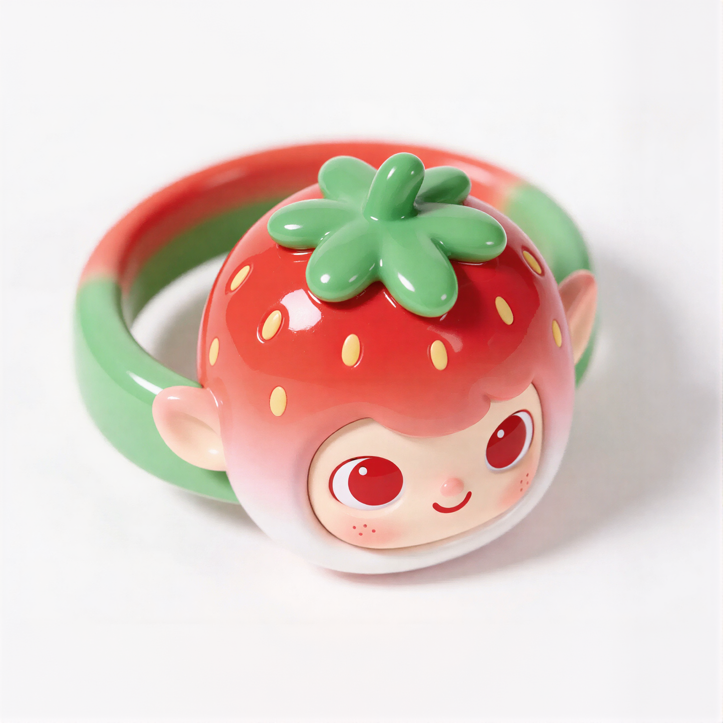 Strawberry Cute Shaped Rings