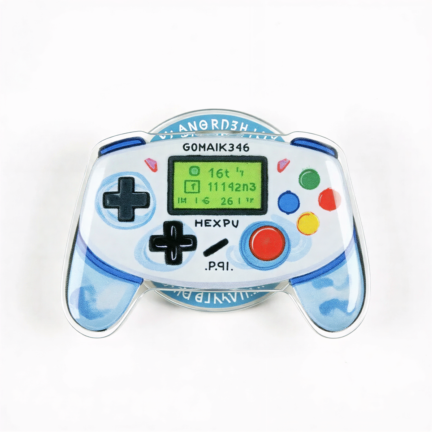 Gamepad Style Phone Grip Stand